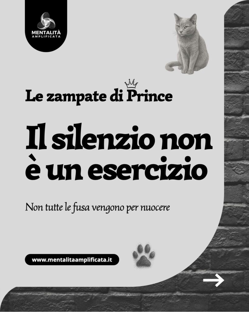 Copertina: Il silenzio non è un esercizio