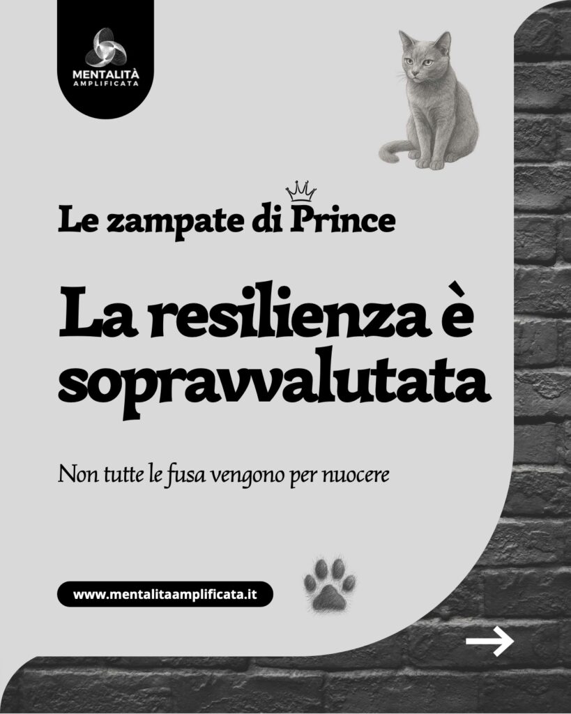 Copertina: La resilienza è sopravvalutata